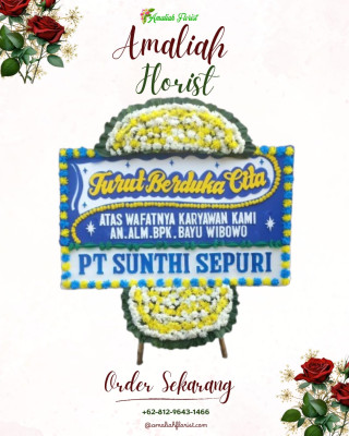 Papan Bunga Duka di Sei Selincah