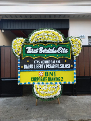 Papan Bunga Duka di Sei Selincah