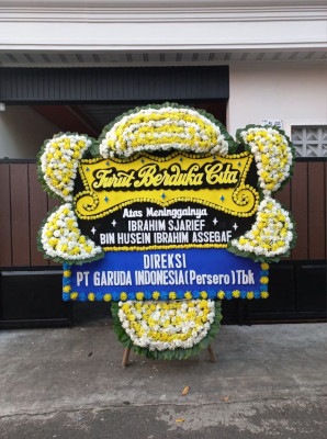 Papan Bunga Duka di Sei Selincah