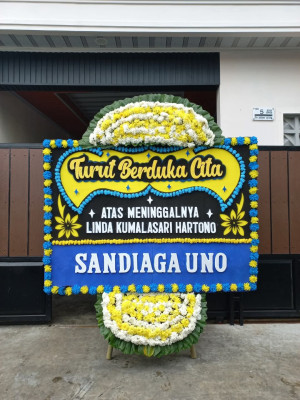 Papan Bunga Duka di Sei Selincah